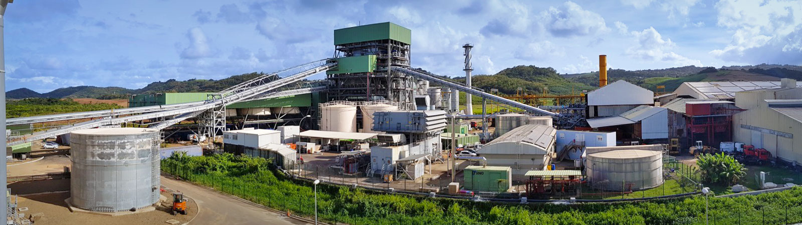 Construction de la première centrale 100% biomasse en Martinique